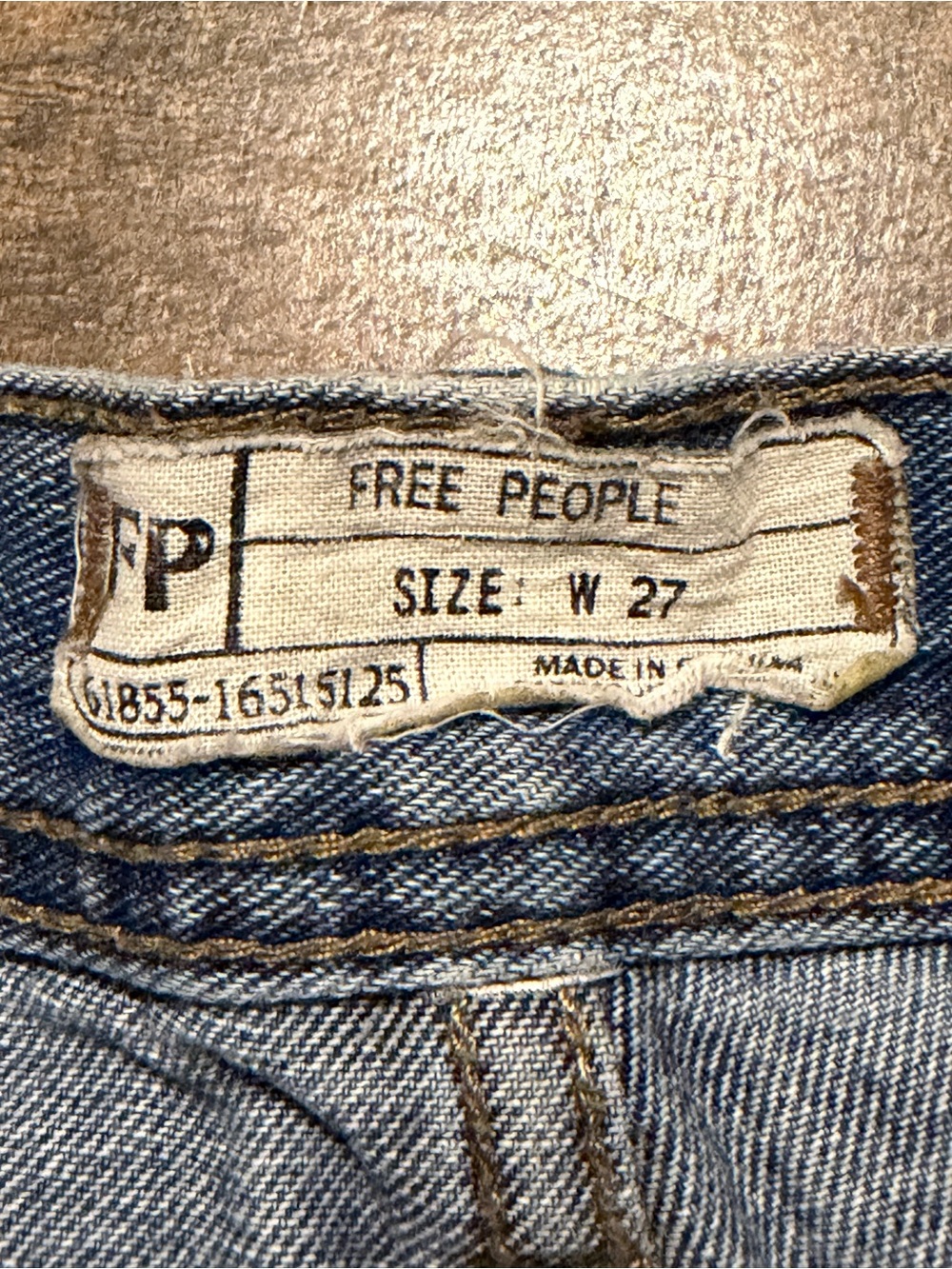 Free People Denim Cutoff Shorts - Picture 4 of 4